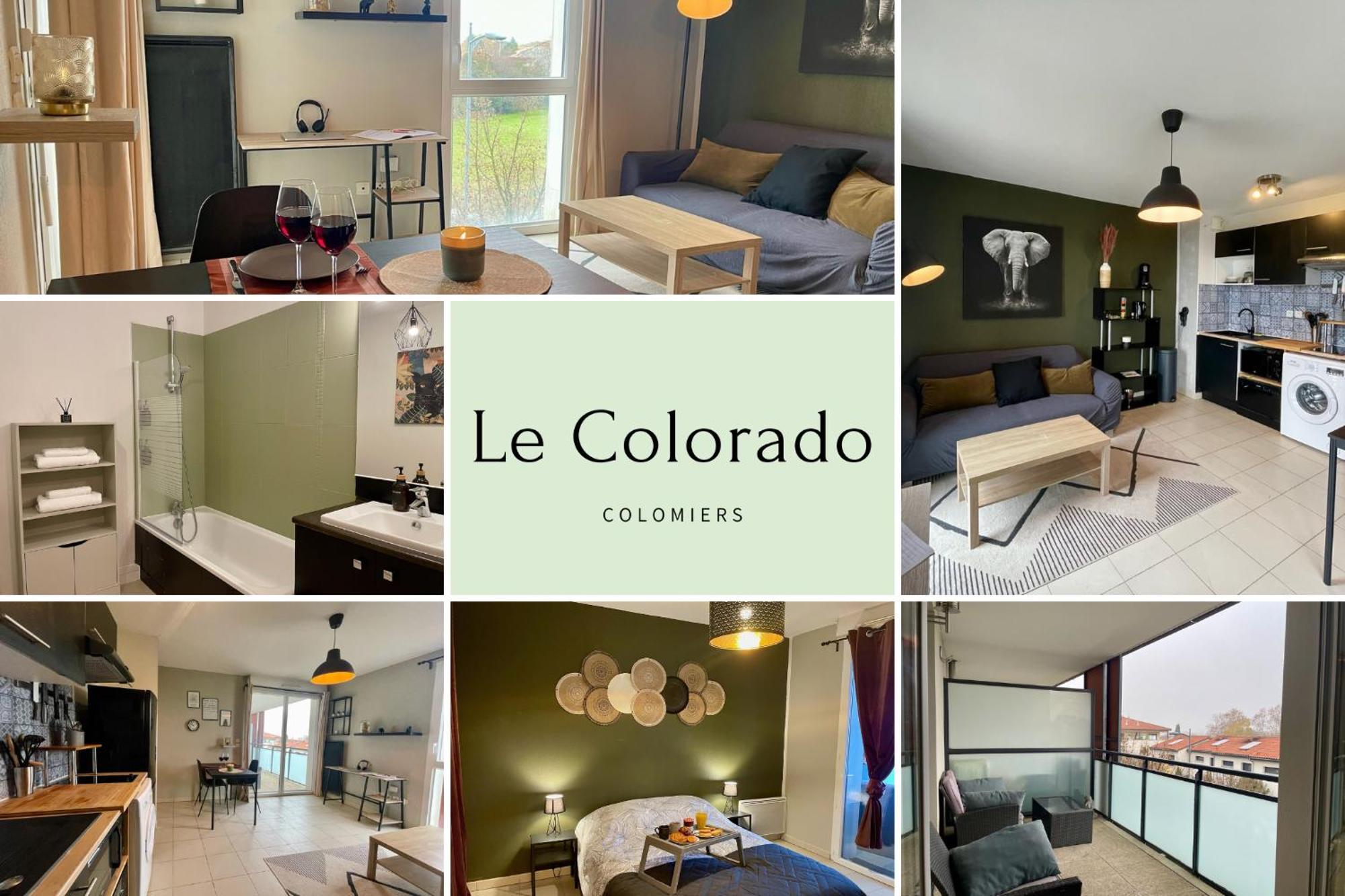 Le Colorado - Appartement Proche Airbus Colomiers Dış mekan fotoğraf